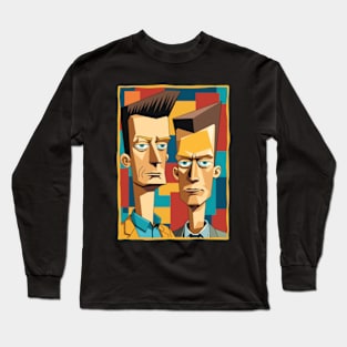 Two Cool Guys Long Sleeve T-Shirt